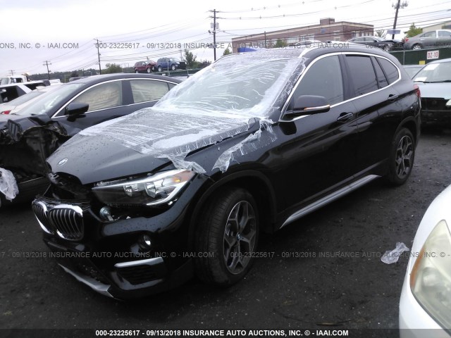 WBXHT3C3XJ5L28941 - 2018 BMW X1 XDRIVE28I BLACK photo 2