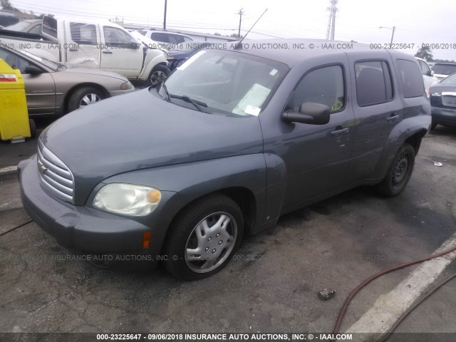 3GNCA13B59S597107 - 2009 CHEVROLET HHR LS Gris foto 2