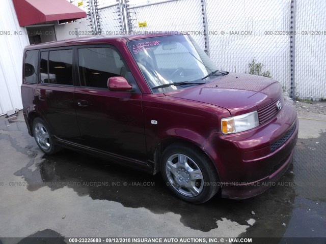 JTLKT324664079438 - 2006 TOYOTA SCION XB Марун фото 1