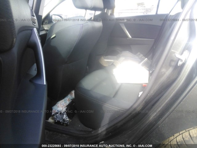 JM1BL1S63A1229954 - 2010 MAZDA 3 S GRAY photo 8