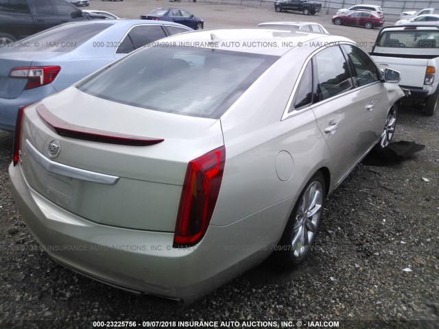 2G61P5S34D9218655 - 2013 CADILLAC XTS LUXURY COLLECTION GOLD photo 4