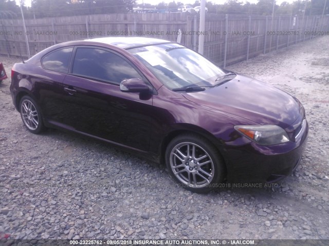 JTKDE177550015993 - 2005 TOYOTA SCION TC 勃艮第红 照片 1
