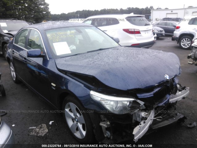 WBANV13599C151688 - 2009 BMW 528 XI BLUE photo 1