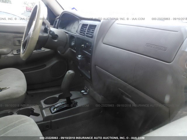 5TEGN92N01Z749346 - 2001 TOYOTA TACOMA DOUBLE CAB PRERUNNER GOLD photo 5