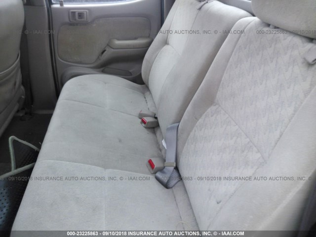 5TEGN92N01Z749346 - 2001 TOYOTA TACOMA DOUBLE CAB PRERUNNER GOLD photo 8