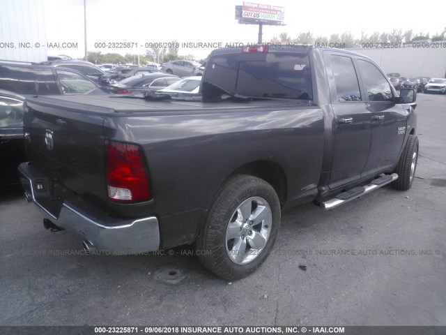 1C6RR6GT8FS589528 - 2015 RAM 1500 SLT GRAY photo 4