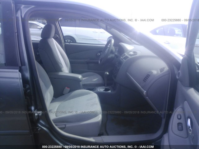 1G1ZT54845F291840 - 2005 CHEVROLET MALIBU LS ნაცრისფერი ფოტო 5