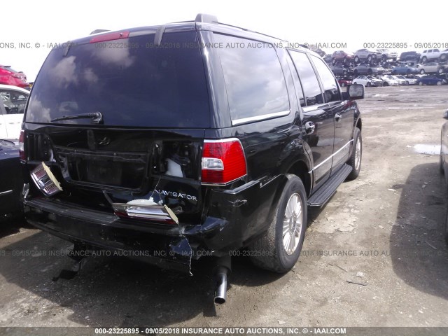 5LMFU27527LJ05278 - 2007 LINCOLN NAVIGATOR Schwarz Foto 4