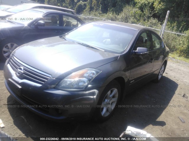 1N4CL21E59C144543 - 2009 NISSAN ALTIMA HYBRID GRAY photo 2