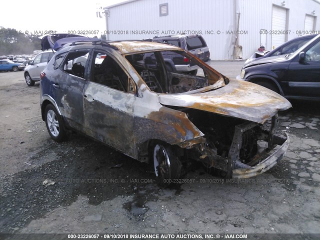 KM8JUCAC1DU585779 - 2013 HYUNDAI TUCSON GLS/LIMITED 蓝色 照片 1