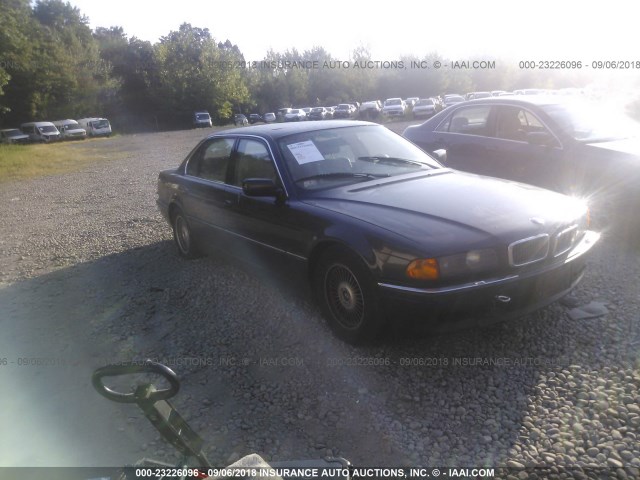 WBAGK2329TDH67330 - 1996 BMW 750 IL Dark Blue photo 1