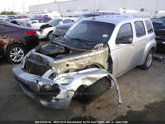 3GNCA13B89S515645 - 2009 CHEVROLET HHR LS Gris foto 2