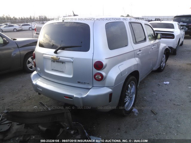 3GNCA13B89S515645 - 2009 CHEVROLET HHR LS Gris foto 4