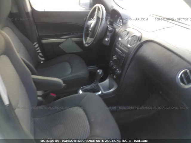 3GNCA13B89S515645 - 2009 CHEVROLET HHR LS Gris foto 5