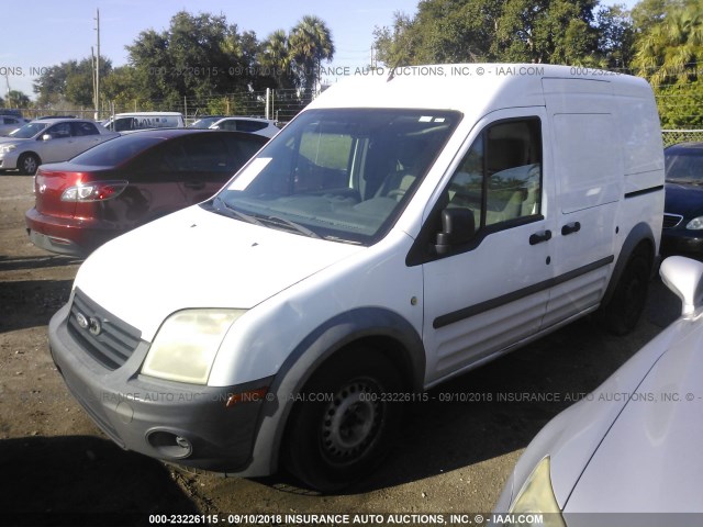 NM0LS7CN3BT069352 - 2011 FORD TRANSIT CONNECT XL WHITE photo 2