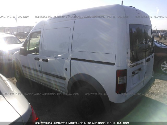 NM0LS7CN3BT069352 - 2011 FORD TRANSIT CONNECT XL WHITE photo 3