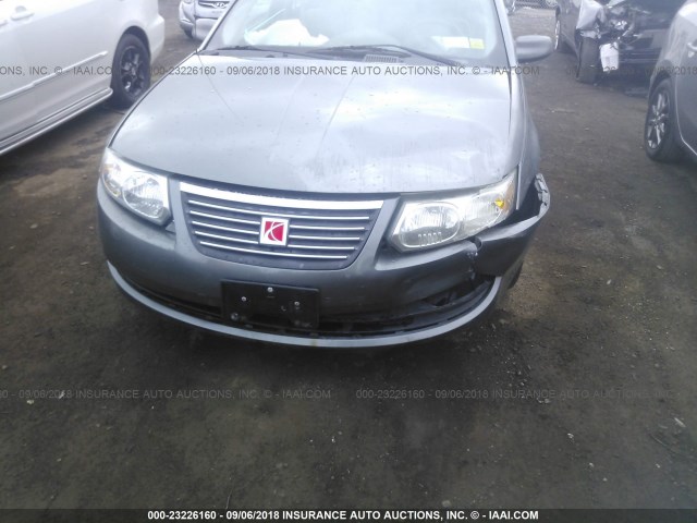1G8AJ55F76Z179065 - 2006 SATURN ION LEVEL 2 灰色 照片 6