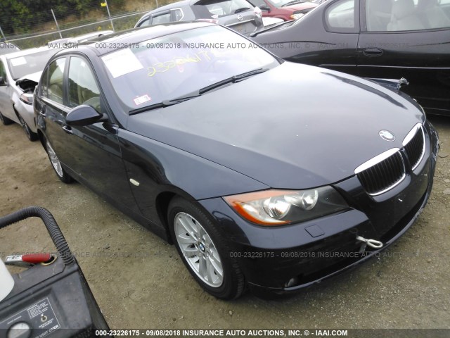 WBAVC93557KX53933 - 2007 BMW 328 XI Dark Blue photo 1