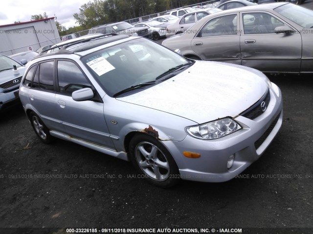 JM1BJ246731128914 - 2003 MAZDA PROTEGE PR5 SILVER photo 1