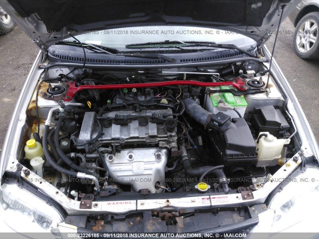 JM1BJ246731128914 - 2003 MAZDA PROTEGE PR5 银色 照片 10