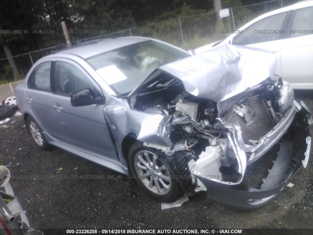 JA32V2FW9CU021345 - 2012 MITSUBISHI LANCER SE SILVER photo 1