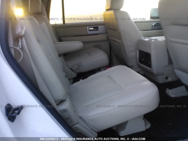 1FMJU1KTXGEF14887 - 2016 FORD EXPEDITION LIMITED WHITE photo 8