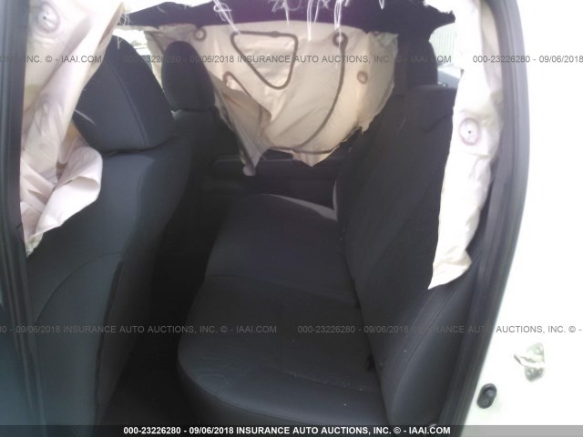 5TFAZ5CN1HX028553 - 2017 TOYOTA TACOMA DBL CAB/SR5/TRD SPORT/OR WHITE photo 8