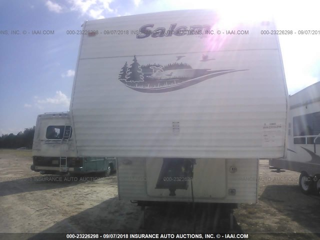 4X4FSMC273B012299 - 2003 SALEM 30 FT 5TH WHEEL  WHITE photo 7