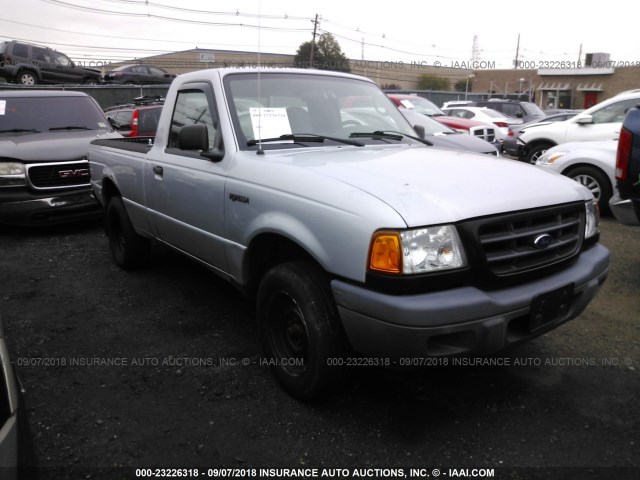 1FTYR10DX3TA33043 - 2003 FORD RANGER SILVER photo 1