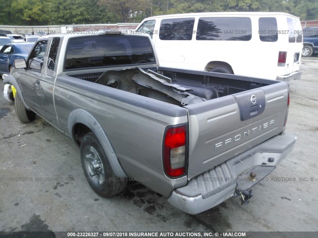 1N6DD26T54C421197 - 2004 NISSAN FRONTIER KING CAB XE SILVER photo 3