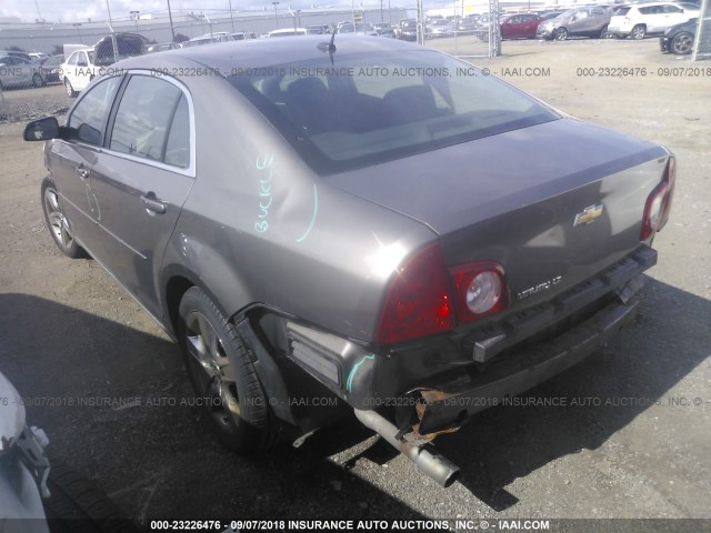 1G1ZC5EBXA4131431 - 2010 CHEVROLET MALIBU 1LT 灰色 照片 3