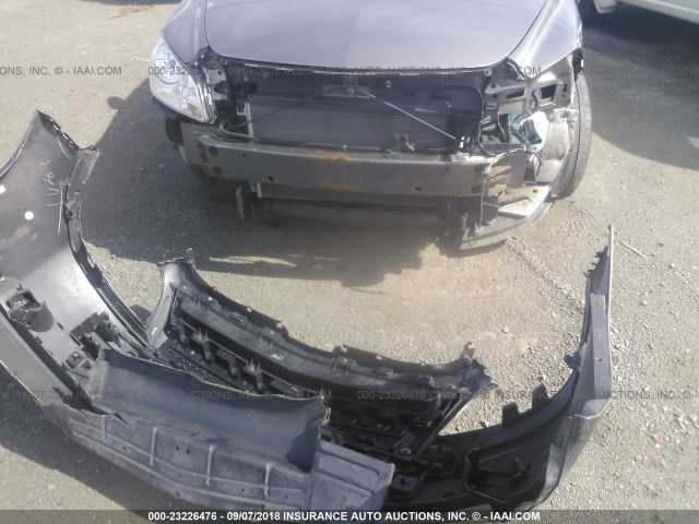 1G1ZC5EBXA4131431 - 2010 CHEVROLET MALIBU 1LT 灰色 照片 6