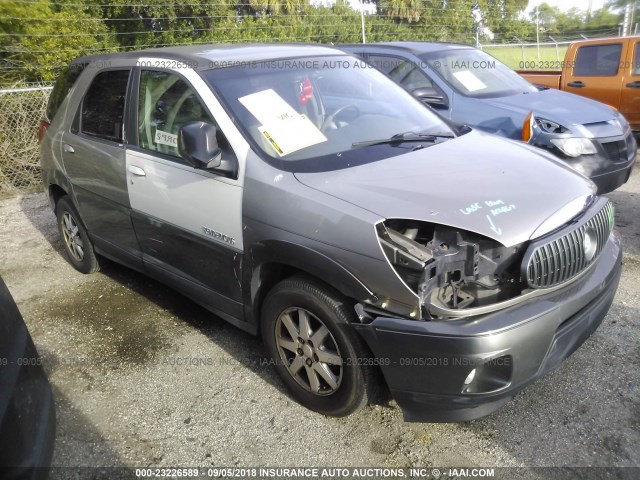 3G5DA03E62S532815 - 2002 BUICK RENDEZVOUS CX GRAY photo 1