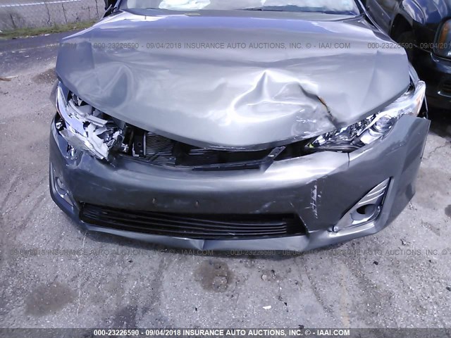4T1BD1FK2DU092198 - 2013 TOYOTA CAMRY HYBRID/LE/XLE 灰色 照片 6