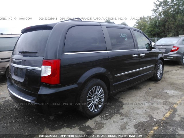 2C4RC1CGXER249741 - 2014 CHRYSLER TOWN & COUNTRY TOURING L 黑色 照片 4