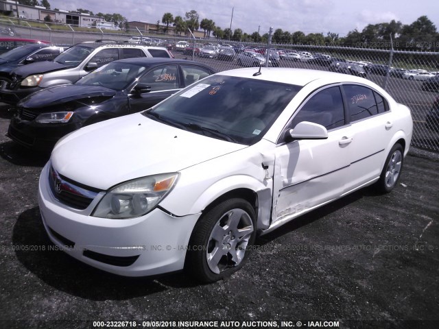 1G8ZS57N47F141977 - 2007 SATURN AURA XE WHITE photo 2