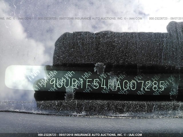 19UUB1F54HA007285 - 2017 ACURA TLX TECH WHITE photo 9