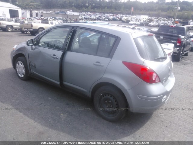 3N1BC13E69L496146 - 2009 NISSAN VERSA S/SL RED photo 3