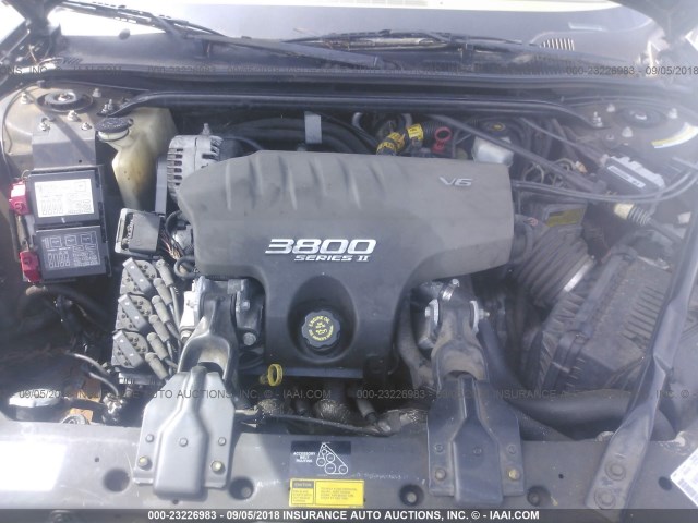 2G1WX12KXY9343953 - 2000 CHEVROLET MONTE CARLO SS შავი ფოტო 10