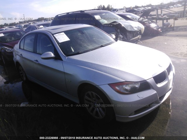 WBAVC73557KP33928 - 2007 BMW 328 XI SULEV SILVER photo 1