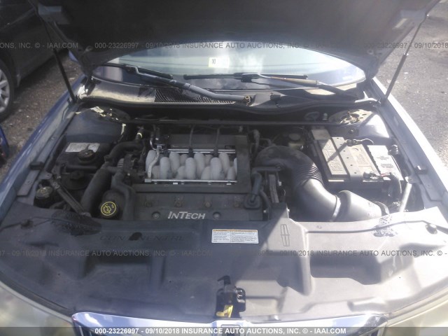 1LNHM97V3XY626517 - 1999 LINCOLN CONTINENTAL  Blau Foto 10