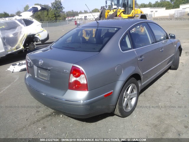 WVWRH63B74P046633 - 2004 VOLKSWAGEN PASSAT GLX 灰色 照片 4