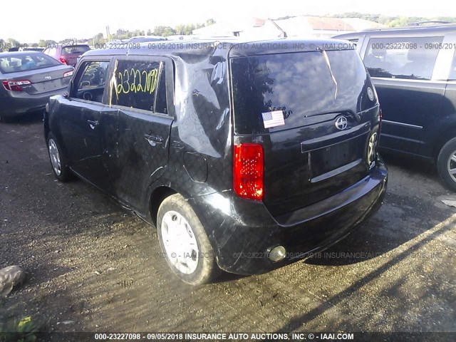 JTLKE50E881059701 - 2008 TOYOTA SCION XB 黑色 照片 3