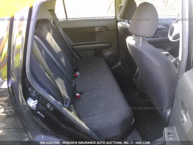 JTLKE50E881059701 - 2008 TOYOTA SCION XB 黑色 照片 8