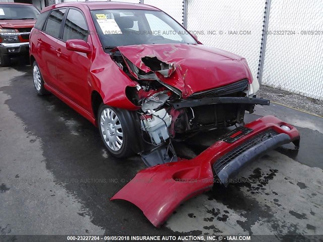 2T1KR32E56C589831 - 2006 TOYOTA COROLLA MATRIX XR RED photo 6