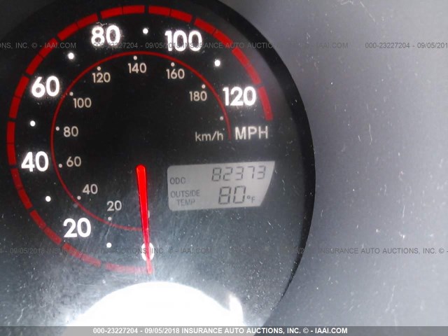 2T1KR32E56C589831 - 2006 TOYOTA COROLLA MATRIX XR RED photo 7