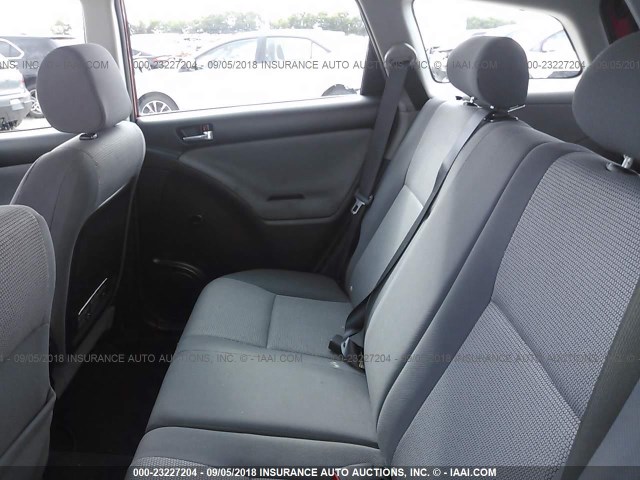 2T1KR32E56C589831 - 2006 TOYOTA COROLLA MATRIX XR RED photo 8