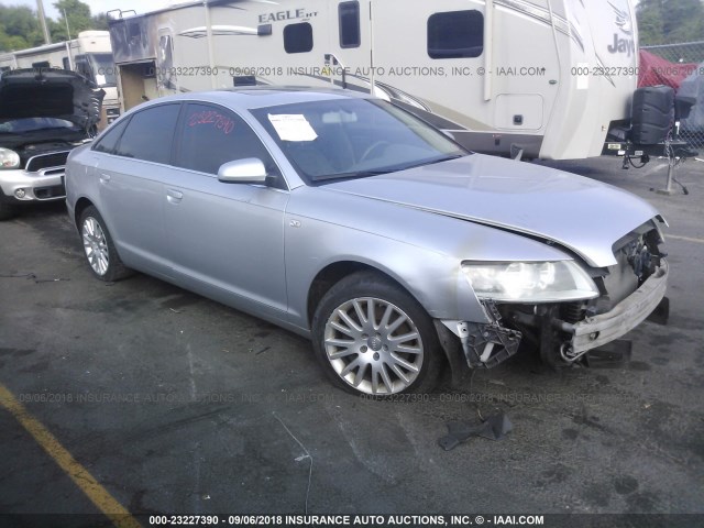 WAUDH74F16N146644 - 2006 AUDI A6 3.2 QUATTRO SILVER photo 1