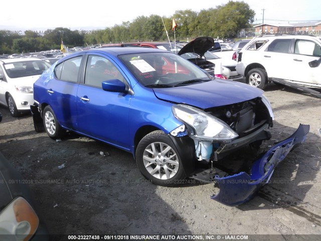 3N1CN7APXHL859424 - 2017 NISSAN VERSA S/S PLUS/SV/SL BLUE photo 1