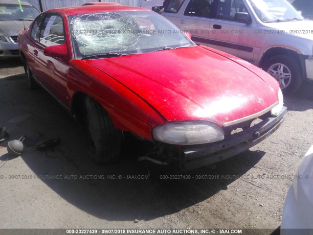 2G1WW12M9W9283407 - 1998 CHEVROLET MONTE CARLO LS წითელი ფოტო 6